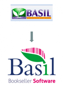 Basil Bookseller Solutions logo redesign